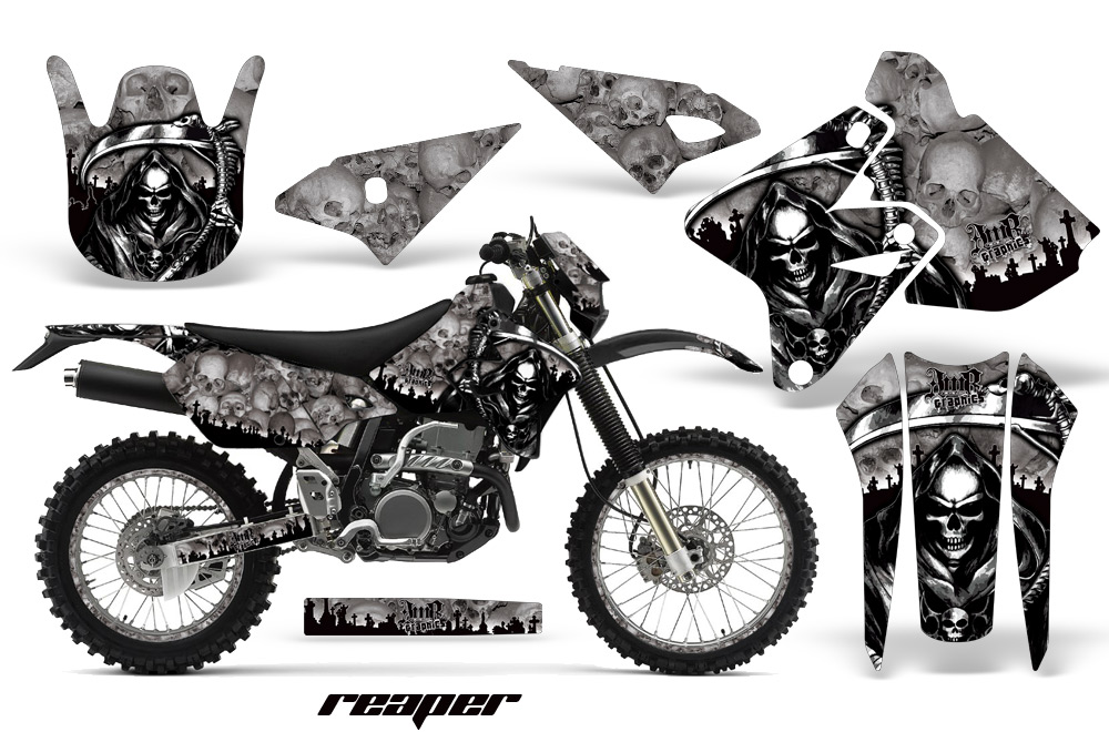 Kawasaki KLX400 2000-2009 Graphic Kit Reaper S NPs